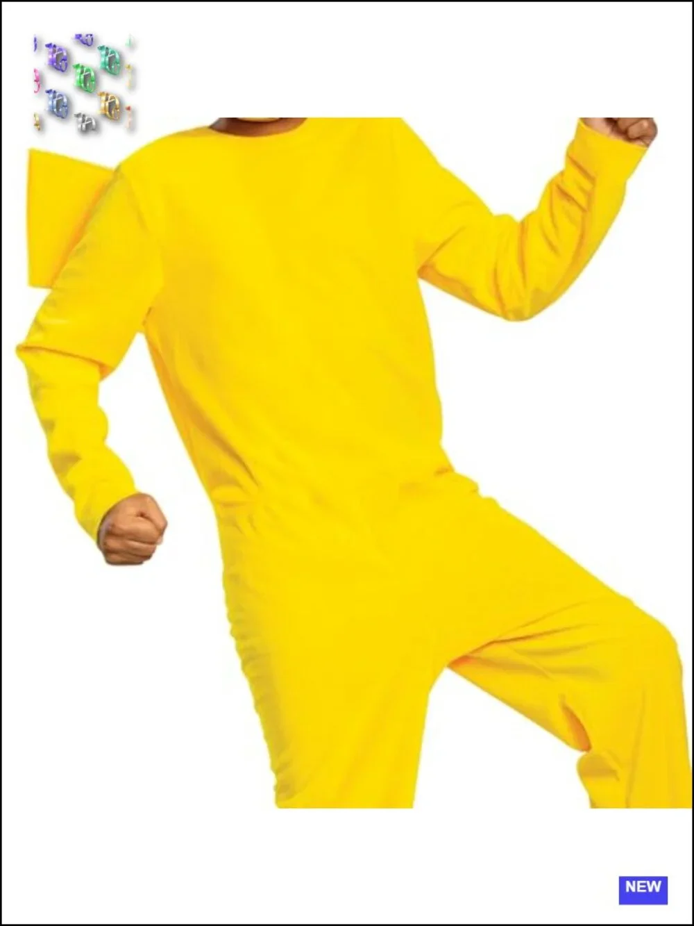 Kids Pikachu Pokemon Cosplay Costume Jumpsuit Halloween Size S 4-6 Official